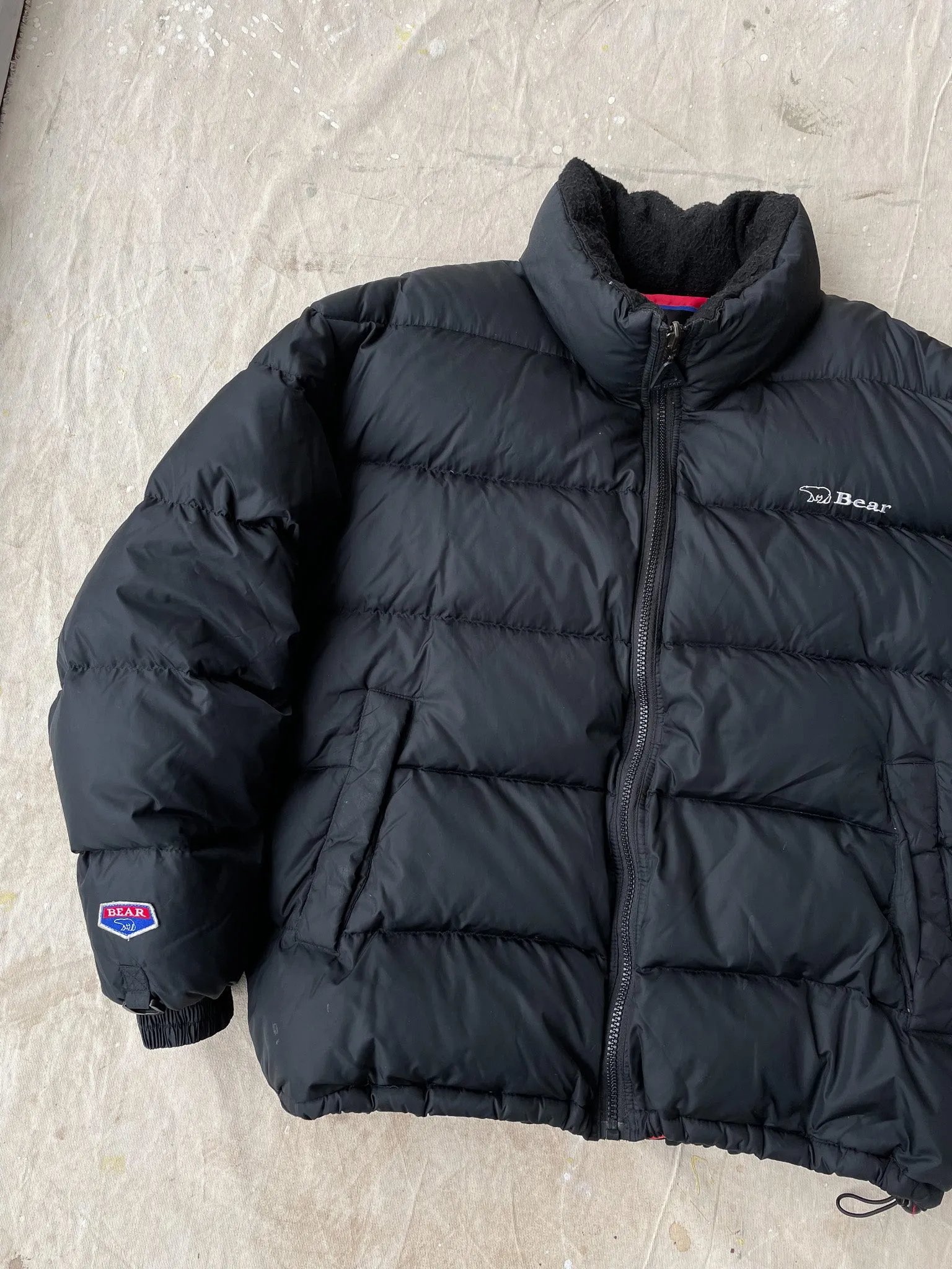 Bear Down Puffy Jacket—[XL]