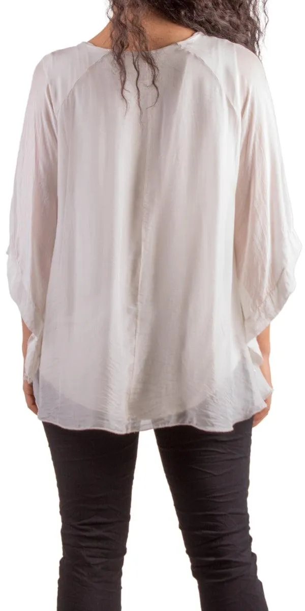 Coletta Silk Top