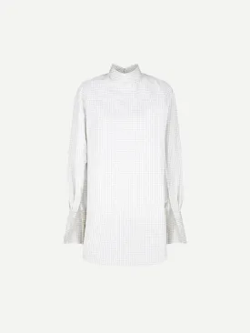 Corso Turtleneck Shirt in Off White