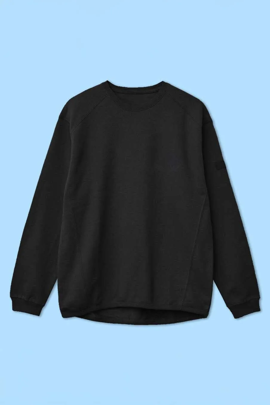 Cut Label Men's Drop-Tail Fleece Sweatshirt