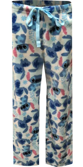 Disney's Lilo and Stitch Ladies Plush Loungepant