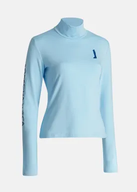 Flavia Base Turtleneck Shirt Light Blue