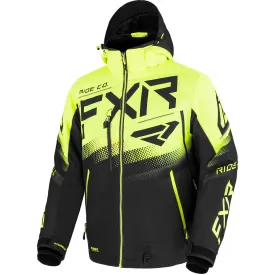 FXR Boost FX Snowmobile Jacket Black/Hi-Vis