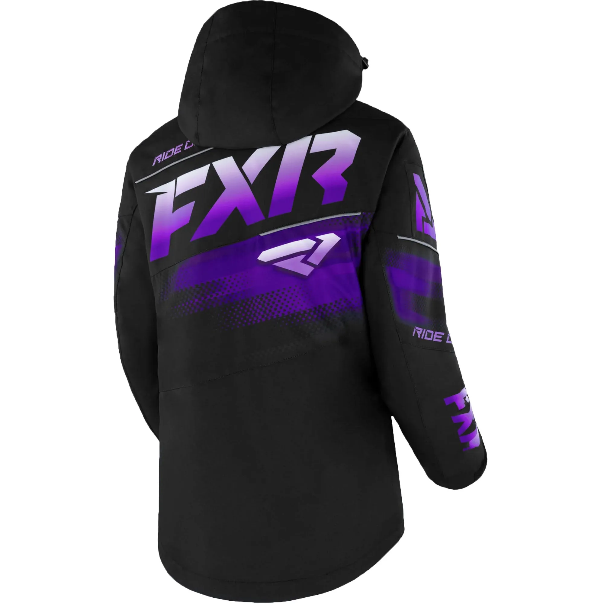 FXR Boost FX Snowmobile Jacket Black/Purple