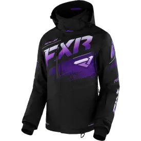 FXR Boost FX Snowmobile Jacket Black/Purple