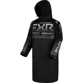 FXR  Mens Warm-Up Coat Snowmobile Jacket Thermal Flex Black Charcoal Grey