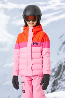 Girls Ski Jacket - Helly Hansen Diamond Sugar Pink