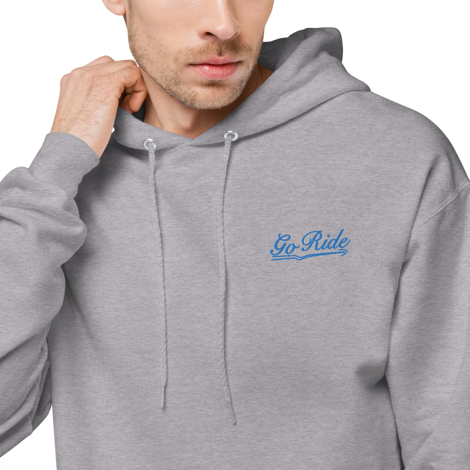 Go Ride | Embroidered hoodie