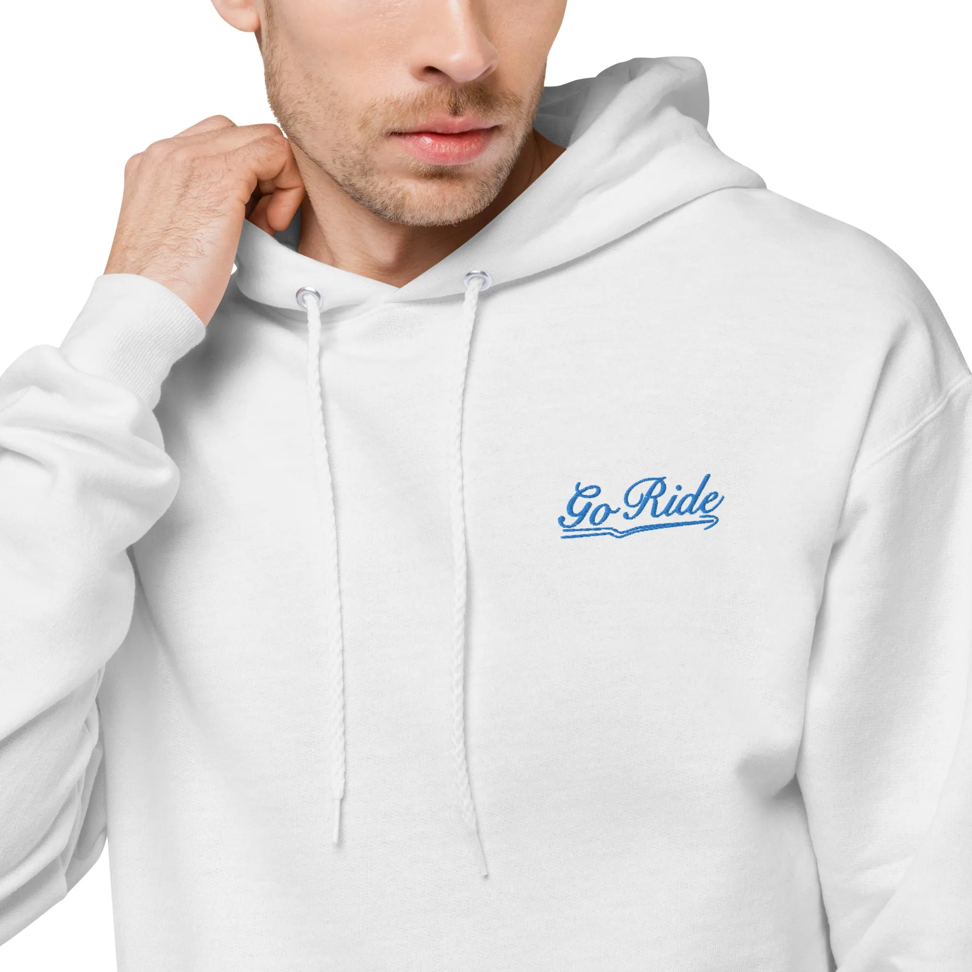 Go Ride | Embroidered hoodie