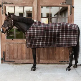 Kentucky Horsewear Heavy Fleece Show Rug - Brown Check