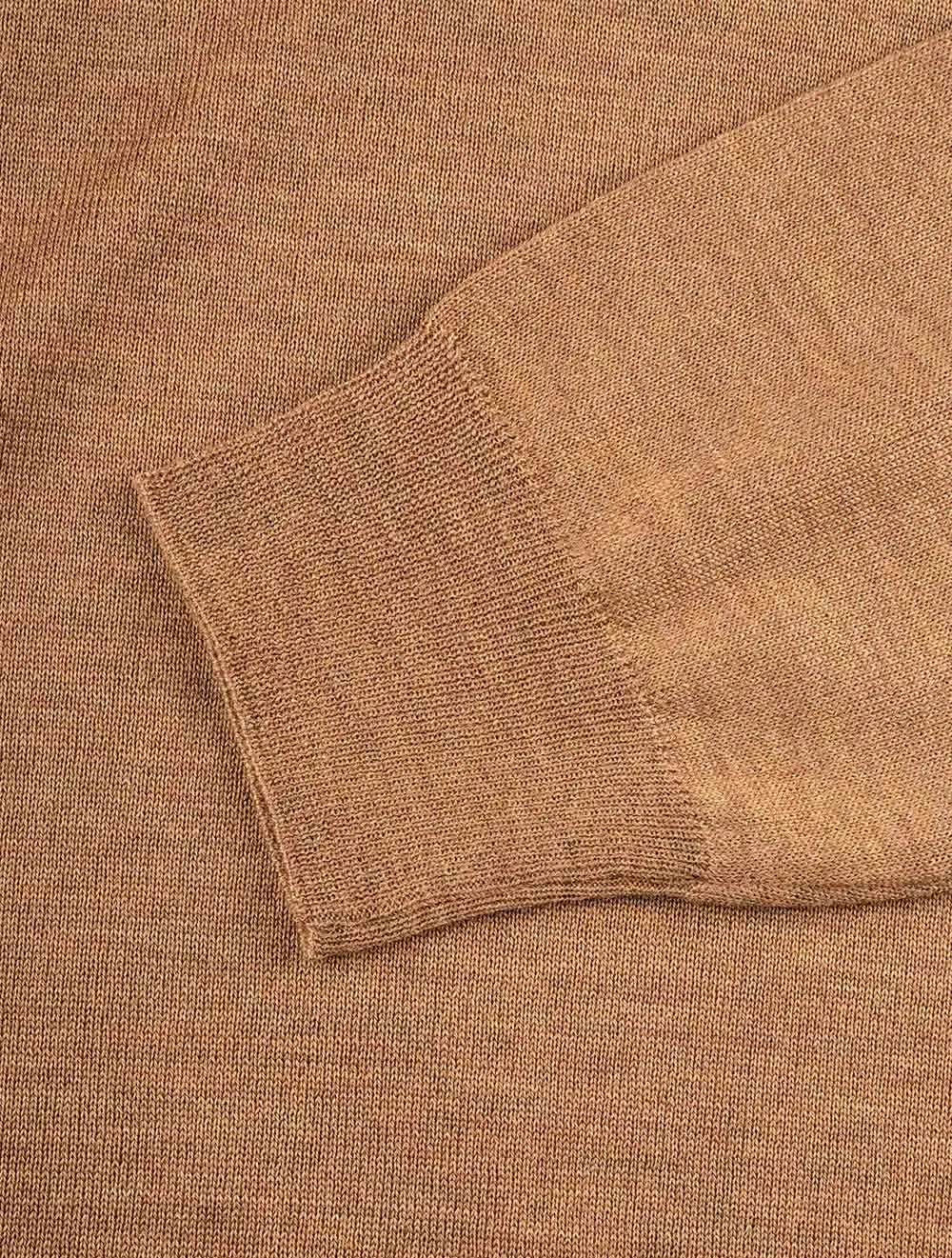 Merino Roll Neck Beige