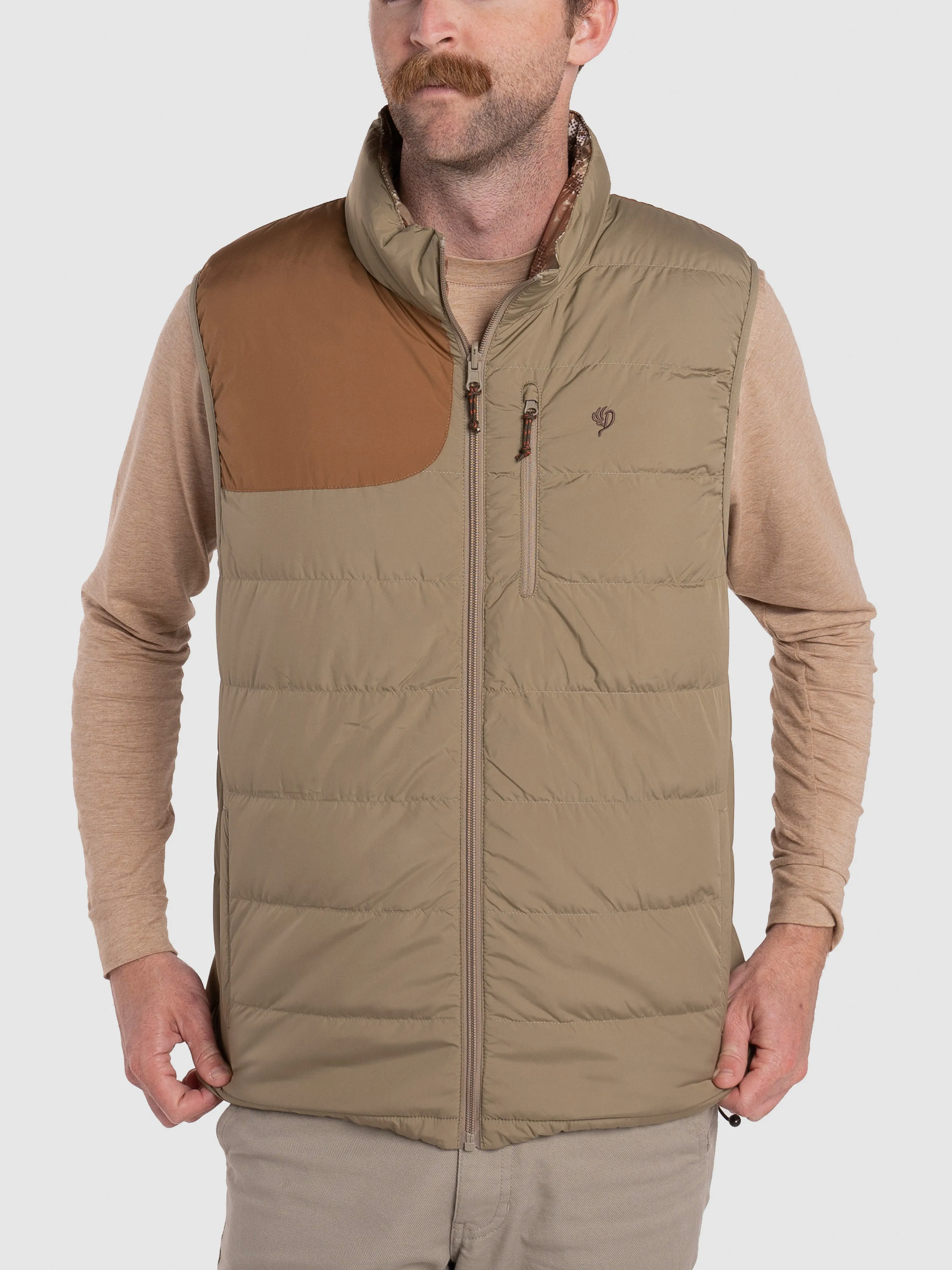 M's DryDown Reversible Vest - Sagebrush / Midland