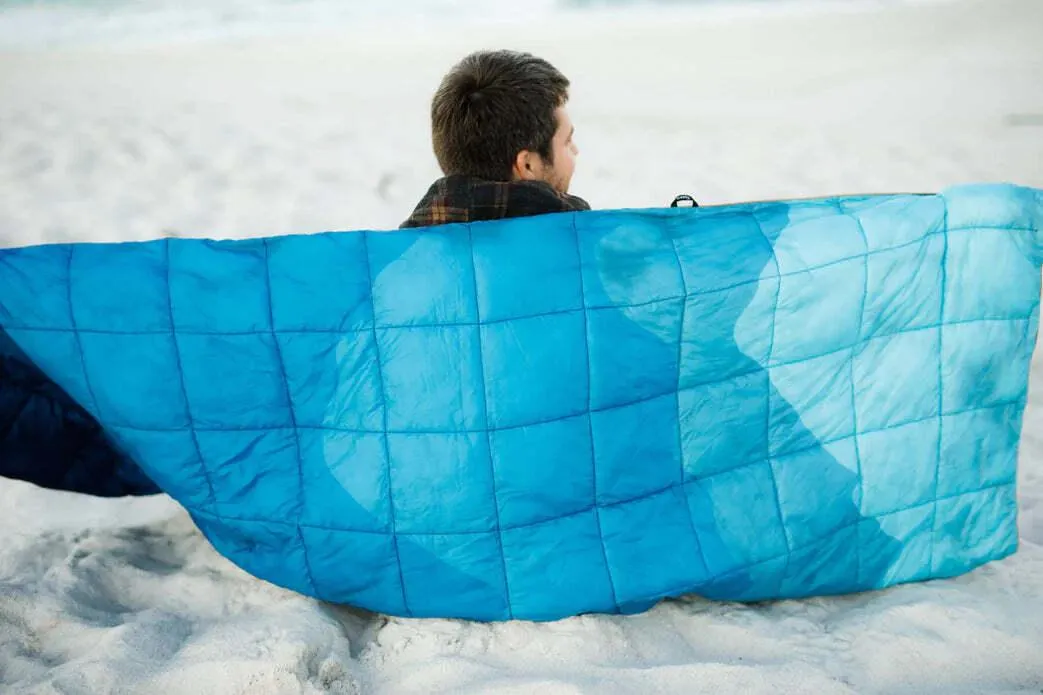 NAKIE MOUNTAIN SHADOWS SUSTAINABLE DOWN - PUFFY BLANKET