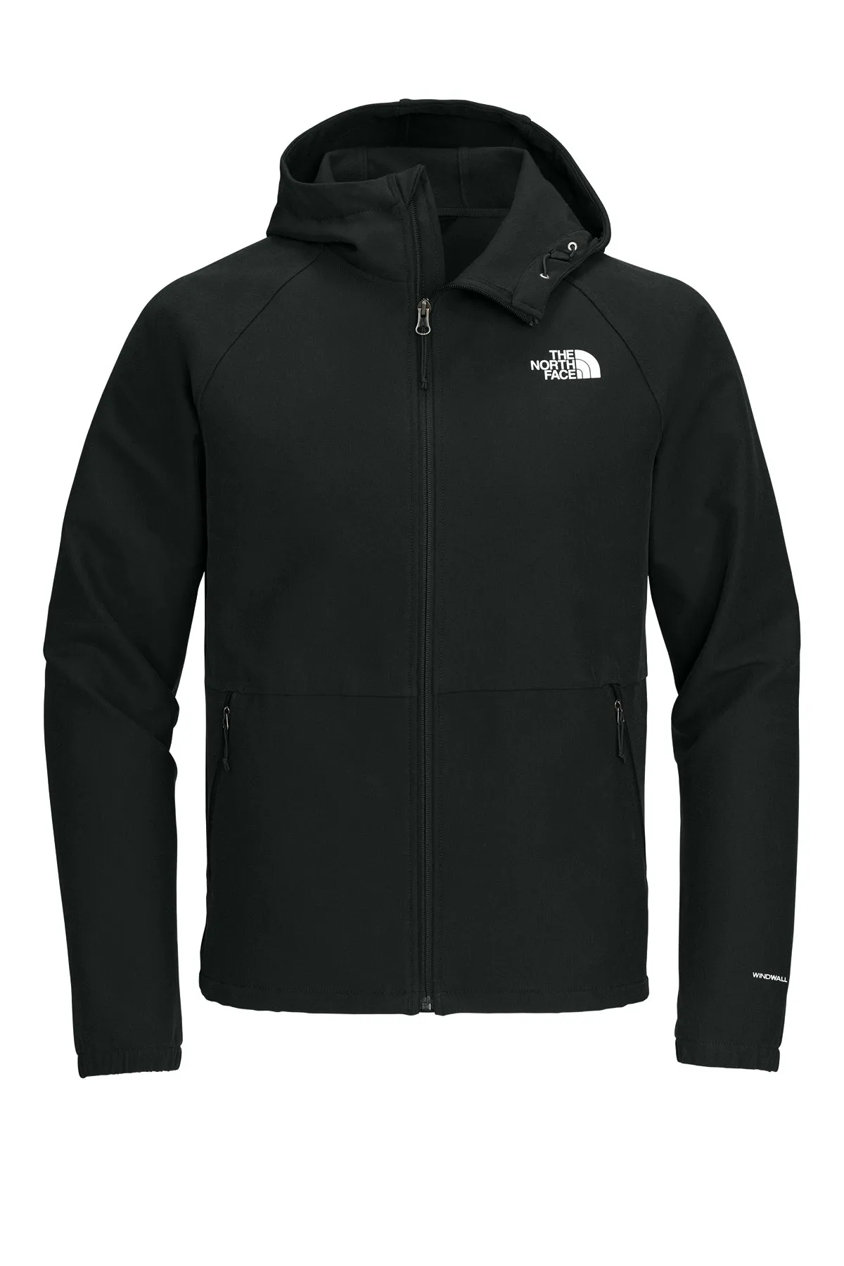 North Face Barr Lake Hooded Soft Shell Jackets, Black Heather