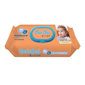 Oui Oui Soft and Fresh Wipes - Sensafresh