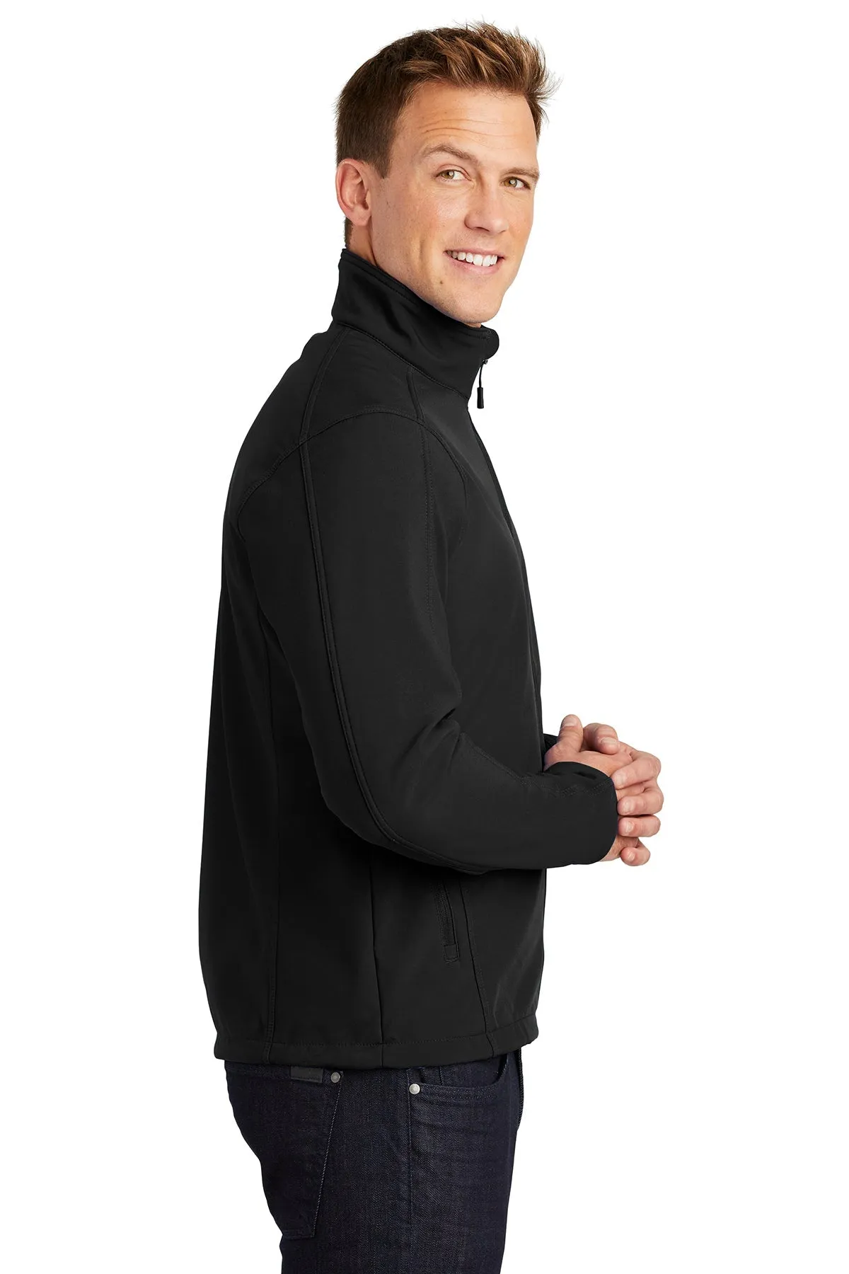 Port Authority Core Soft Shell Customized Jackets, Black