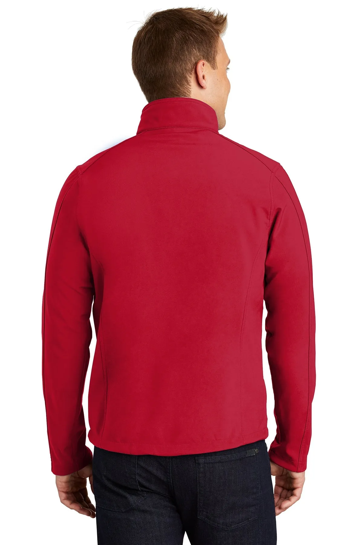 Port Authority Core Soft Shell Customized Jackets, Rich Red