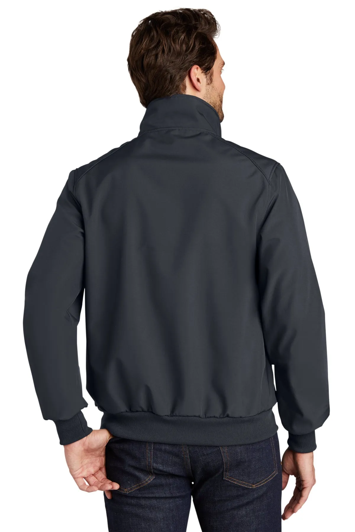 Port Authority Soft Shell Custom Bomber Jackets, Battleship Grey