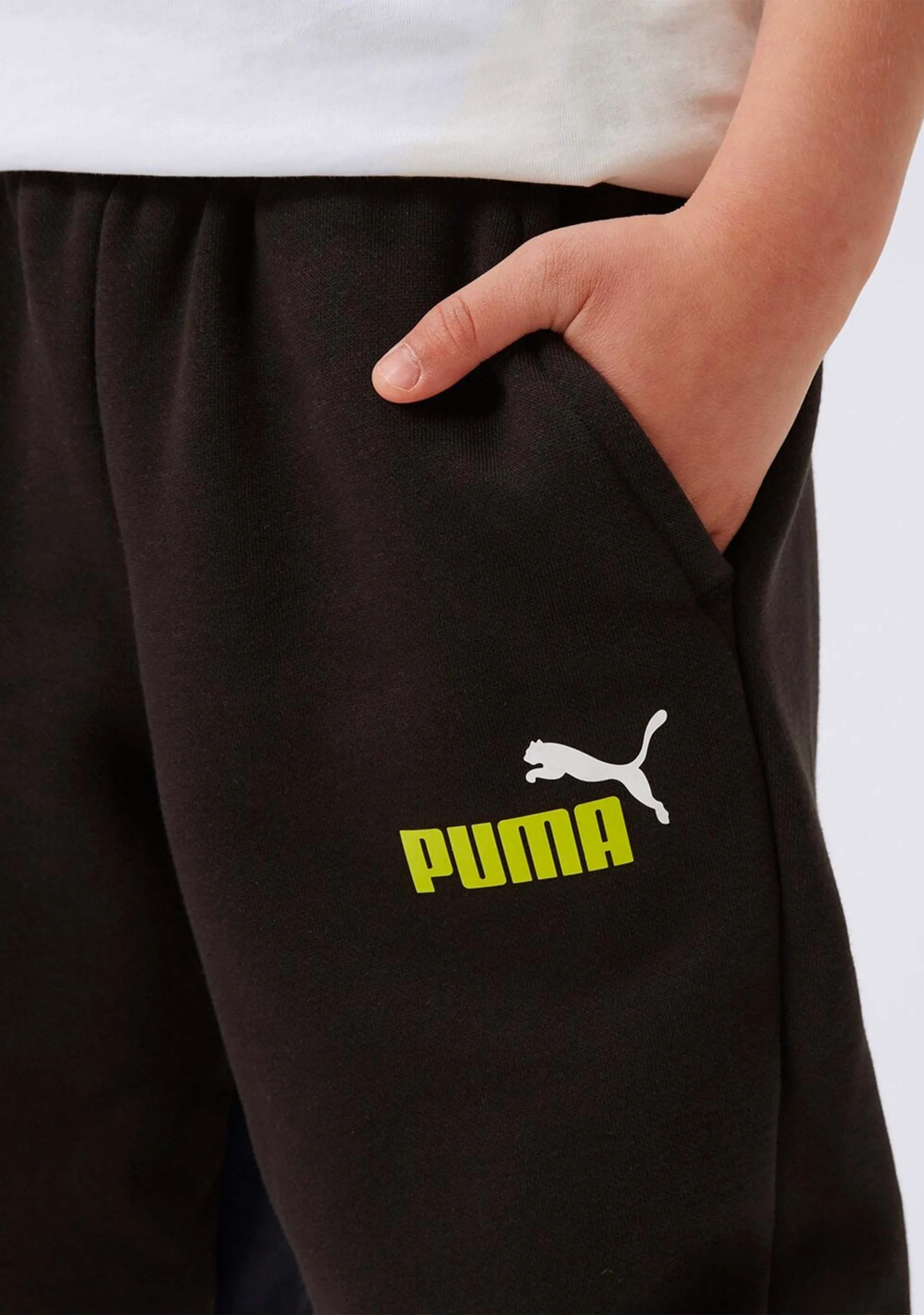 Puma Youth Essentials  Two-Tone Logo Pants <br> 586988 59