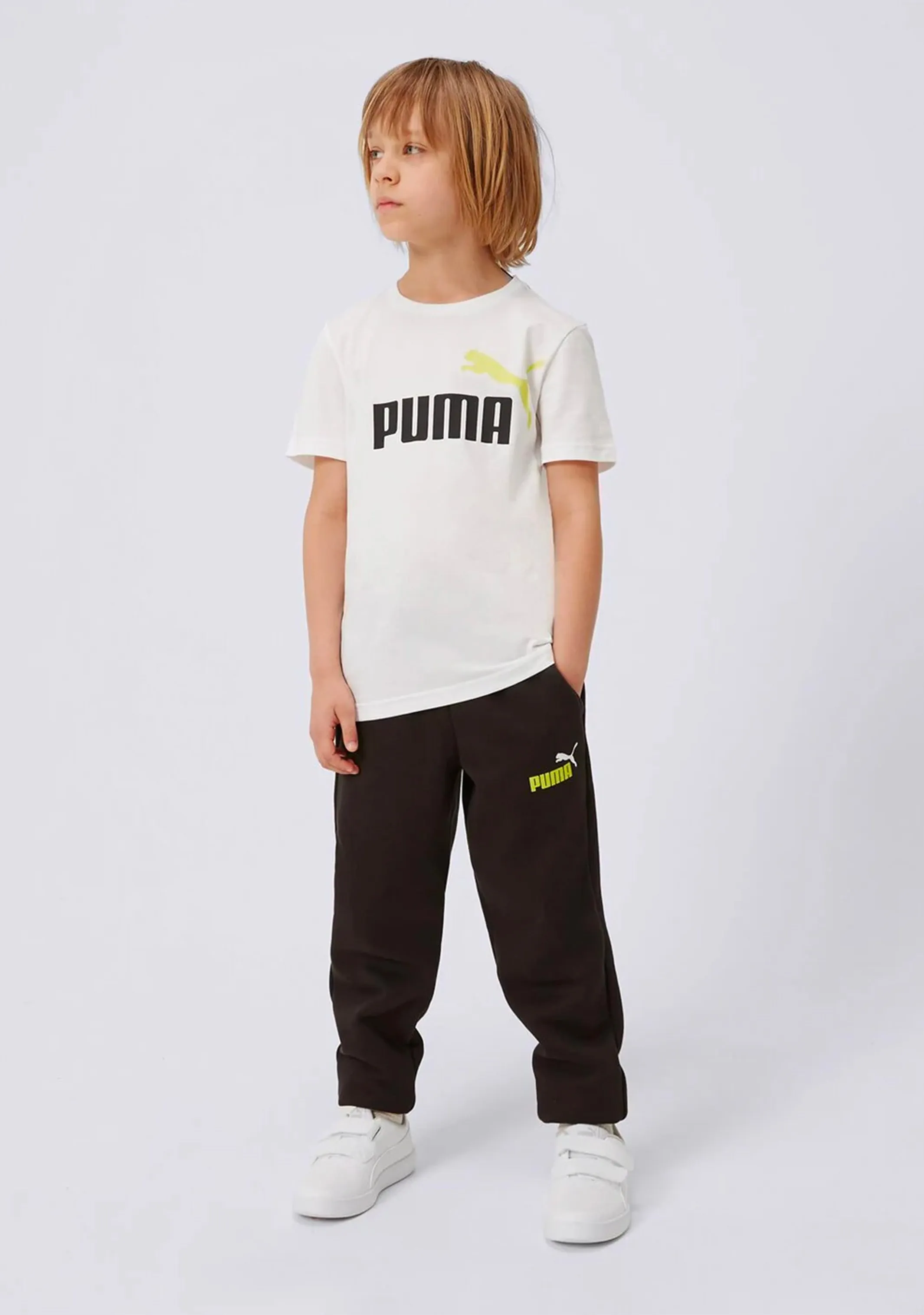 Puma Youth Essentials  Two-Tone Logo Pants <br> 586988 59