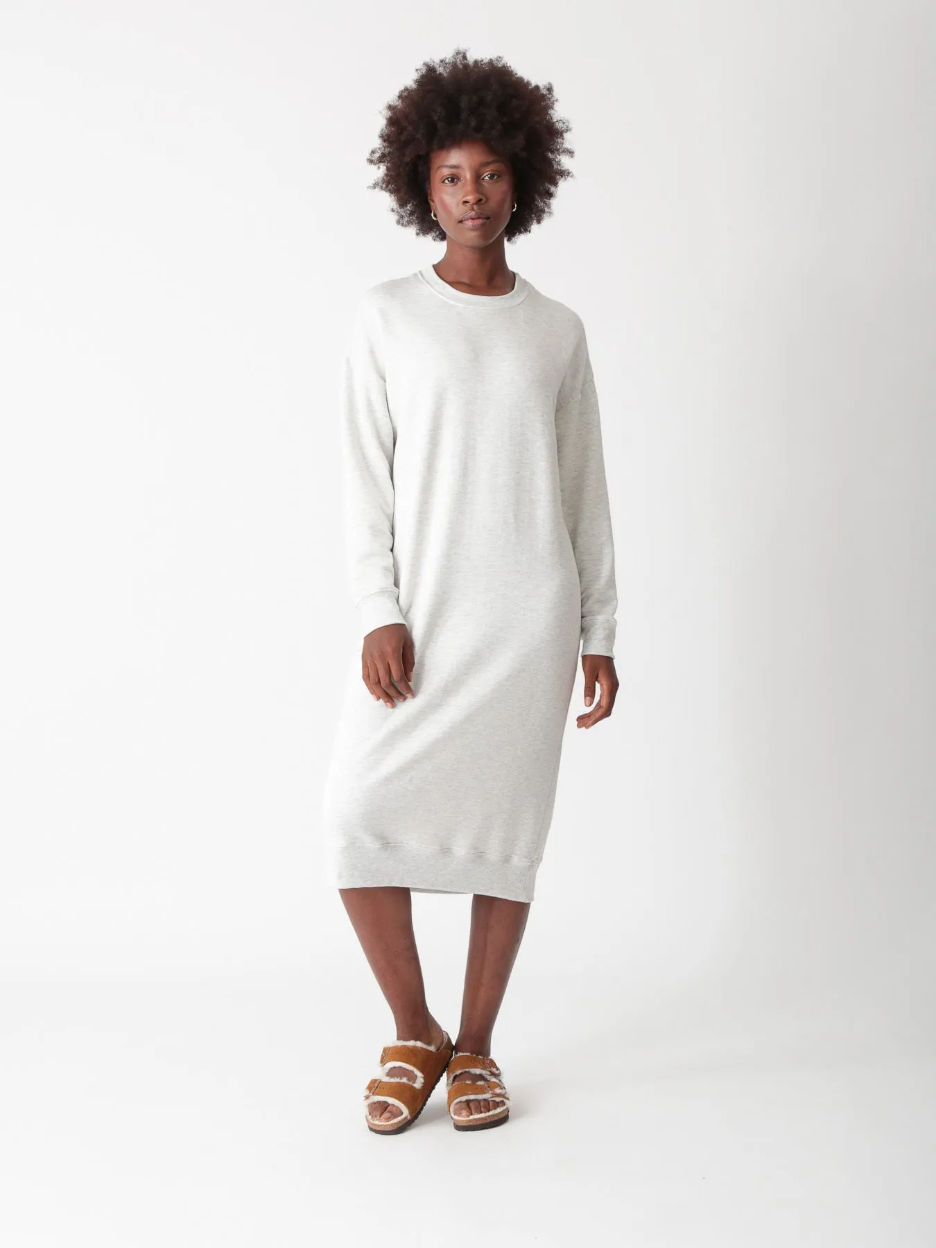 Sawyer Dress - Light Heather Grey