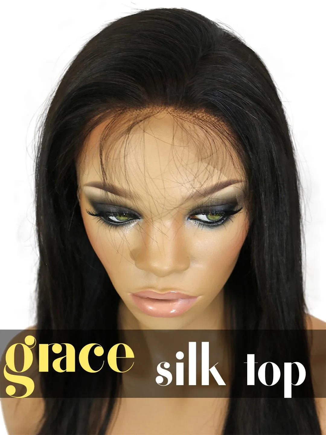 SILK TOP LACE WIG: Virgin Straight