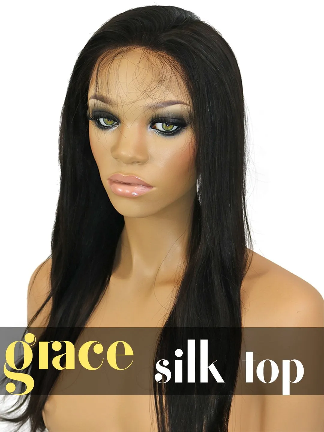 SILK TOP LACE WIG: Virgin Straight