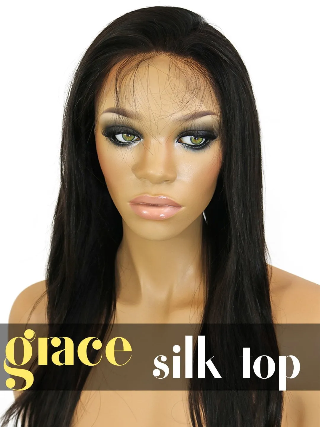 SILK TOP LACE WIG: Virgin Straight