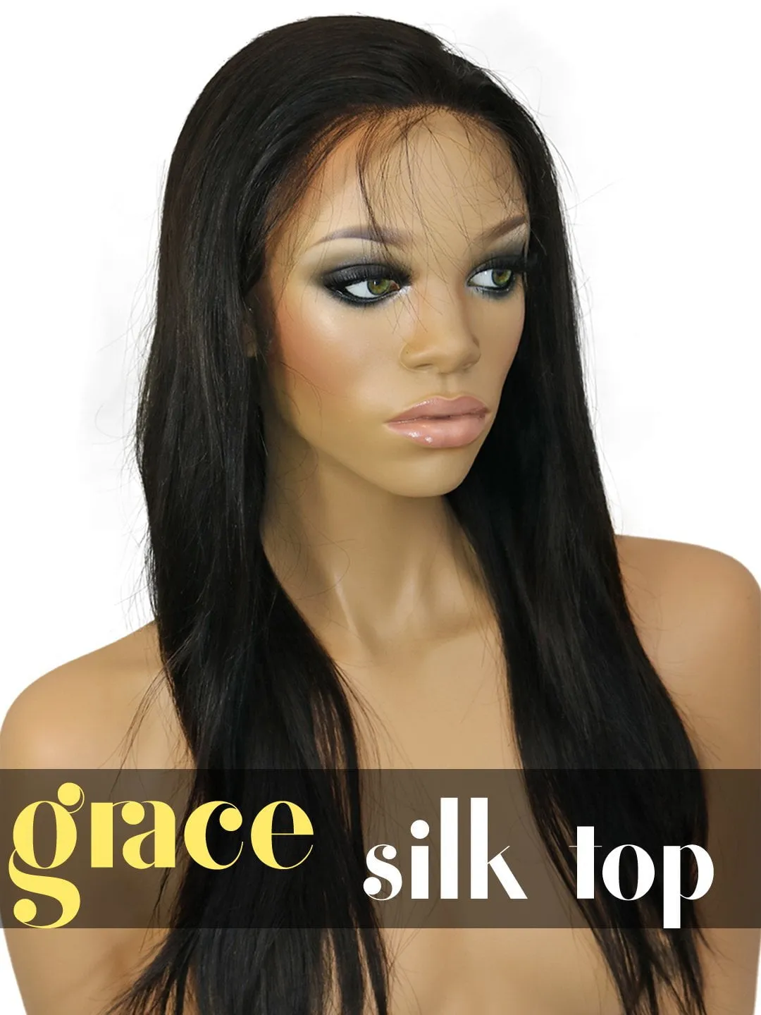 SILK TOP LACE WIG: Virgin Straight