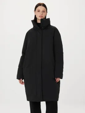 The Iceland Long Coat in Black